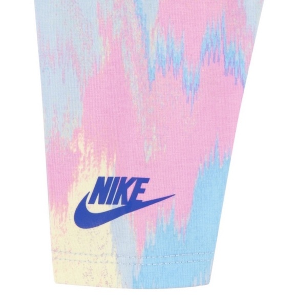 NIKE • Baby & Toddler Girl Nike Bodysuit & Tie-Dye Leggings Set - Picture 3 of 7